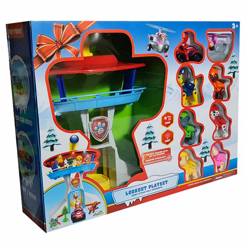 برج مراقبت سگ های نگهبان مدل 1014 همراه 8 فیگور | Paw Patrol